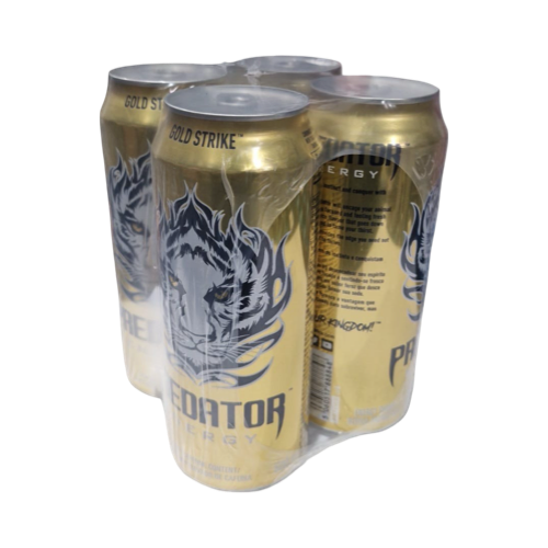 Predator 4X500Ml Gold Can