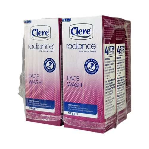 Clere Radiance 6X100Ml Face Wash