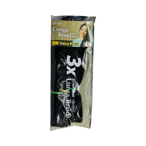 Ebony Lunga #1 Braid V/Pack