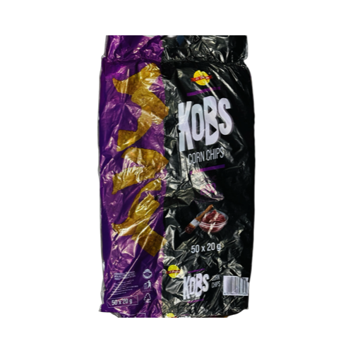 Kobs Corn Chips Classic Bbq 50X20G
