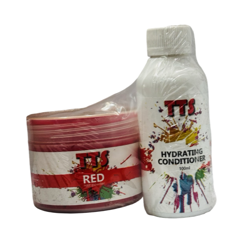 Tts Hair Colour Pwdr Kit Red