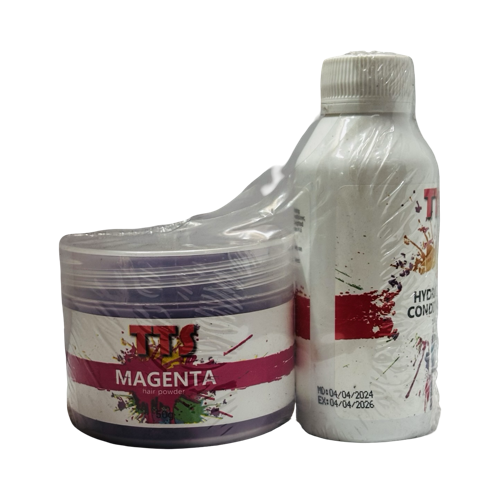 Tts Hair Colour Pwdr Kit Magenta